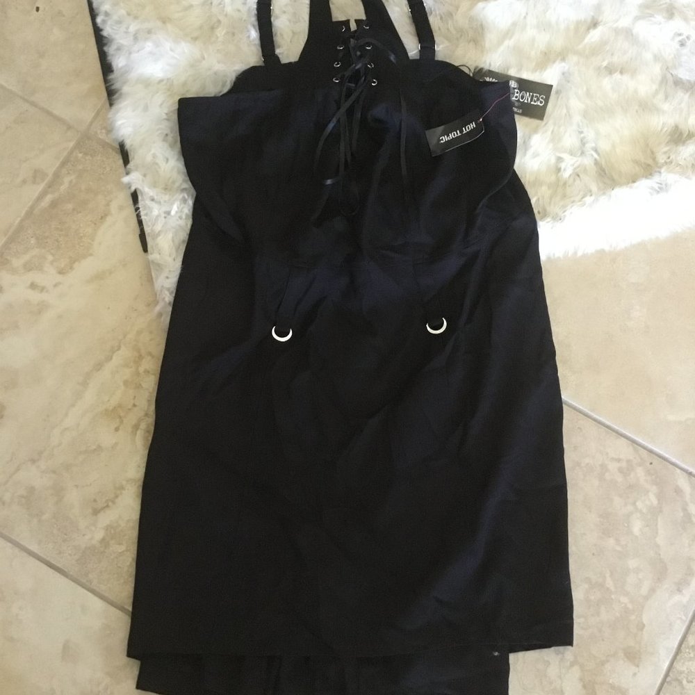 Hot Topic   Royal Bones for  Tripp  vintage  dress size 3xl new (fits 2x)